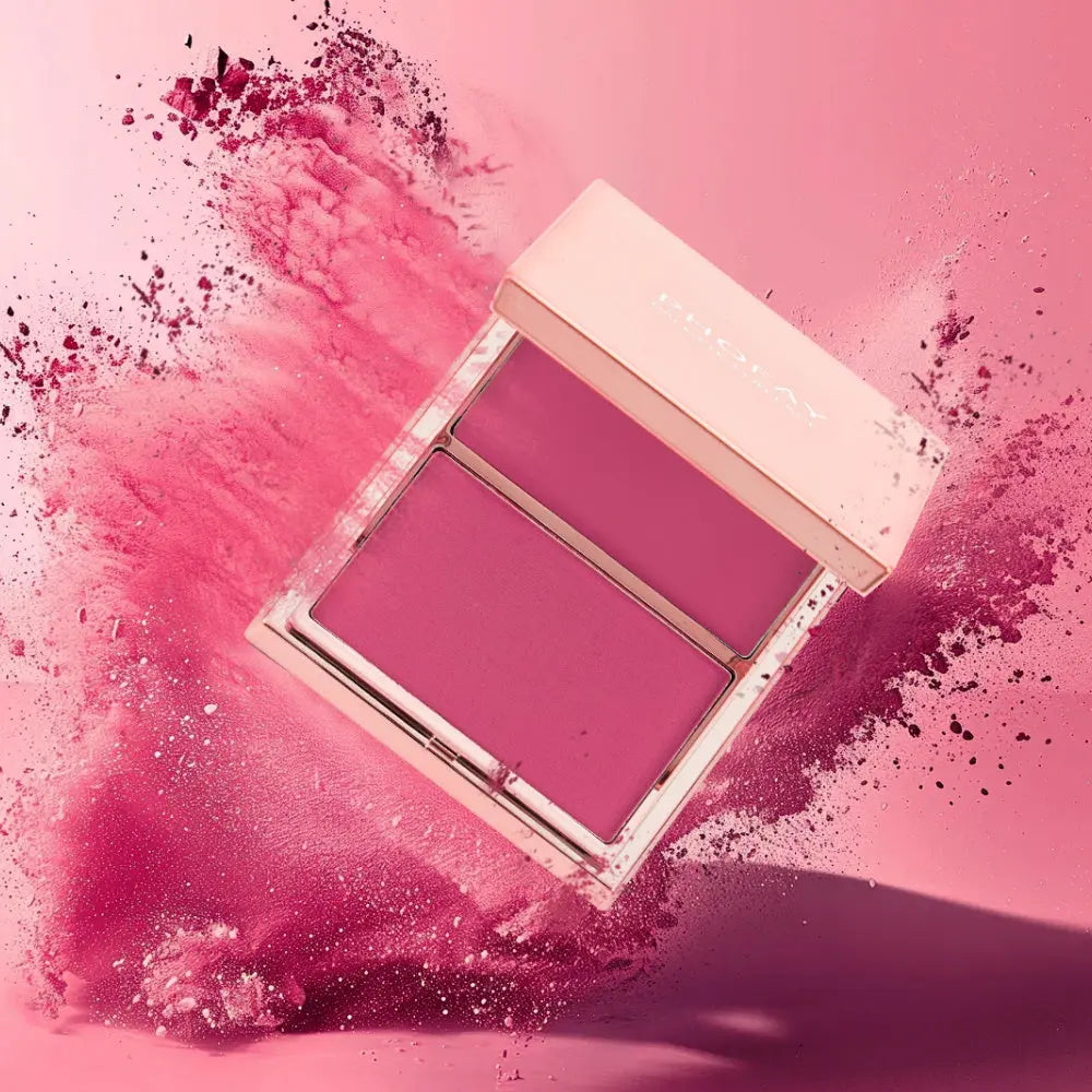 PHOFAY Double-Take Cream & Powder Blush Duo - BlushBea-Mali