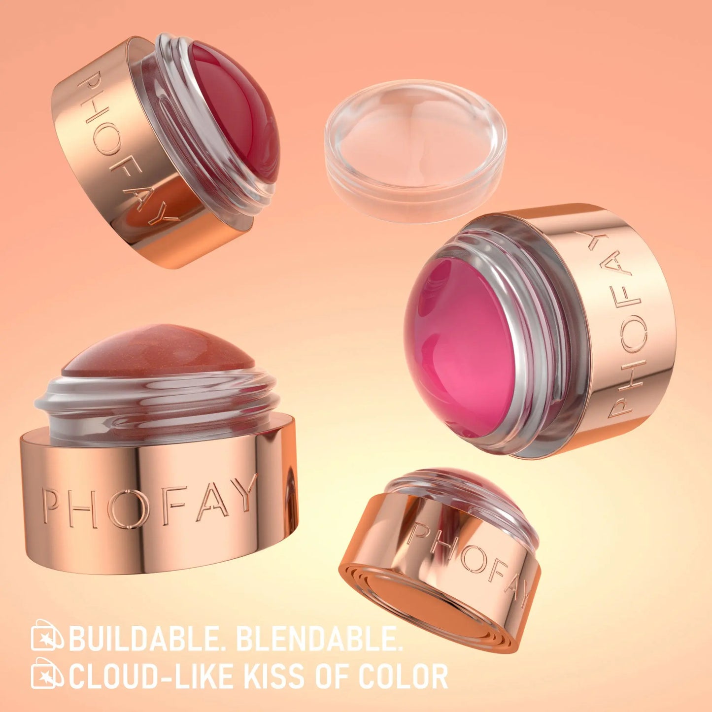 PHOFAY MOUSSE BLUSH CREAM - BlushBea-Mali