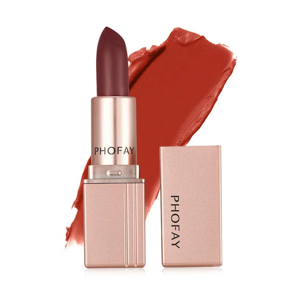PHOFAY Matte Lipstick BlushBea_Mali