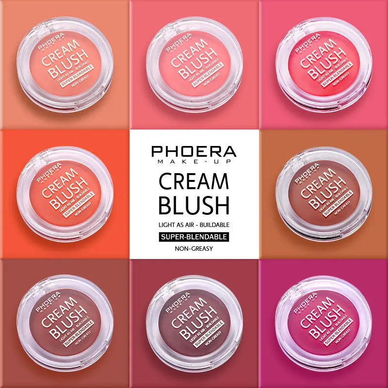 PHOERA Light And Brightening Blush Cream BlushBea_Mali