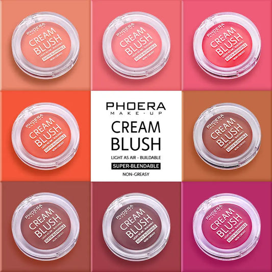PHOERA Light And Brightening Blush Cream BlushBea_Mali