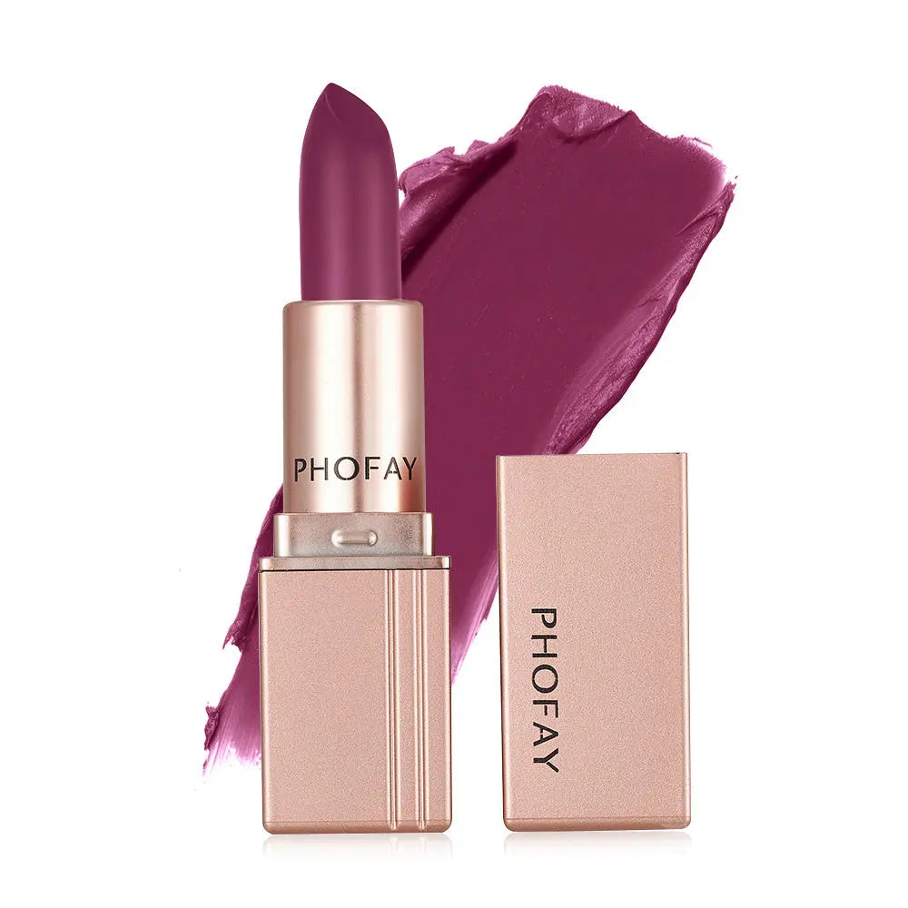 PHOFAY Matte Lipstick BlushBea_Mali