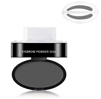 Eyebrow Powder Stamp Tint Stencil Kit Cosmetics Professional Makeup Waterproof Eye Brow Stamp Lift Eyebrow Enhancers Stencil Kit - BlushBea-Mali