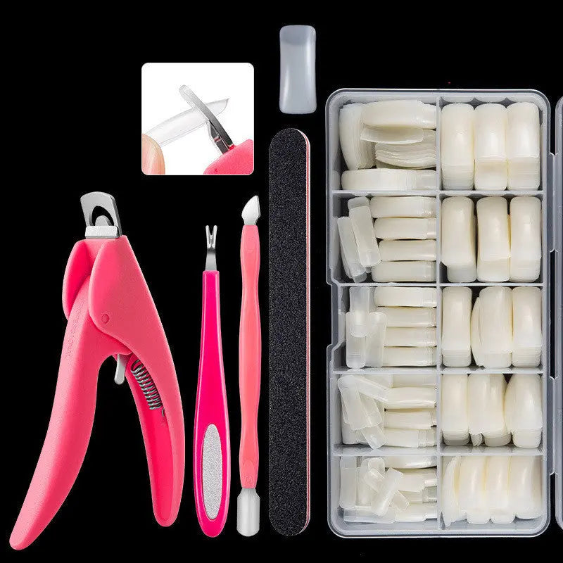 500 French nails - BlushBea-Mali