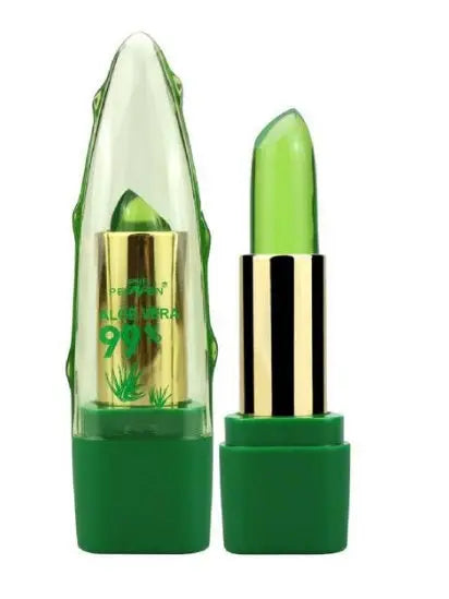 Aloe Vera Gel Color Changing Lipstick Gloss  Moisturizer Anti-drying Desalination Fine-grain Lip Blam Care BlushBea_Mali