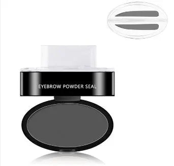 Eyebrow Powder Stamp Tint Stencil Kit Cosmetics Professional Makeup Waterproof Eye Brow Stamp Lift Eyebrow Enhancers Stencil Kit - BlushBea-Mali