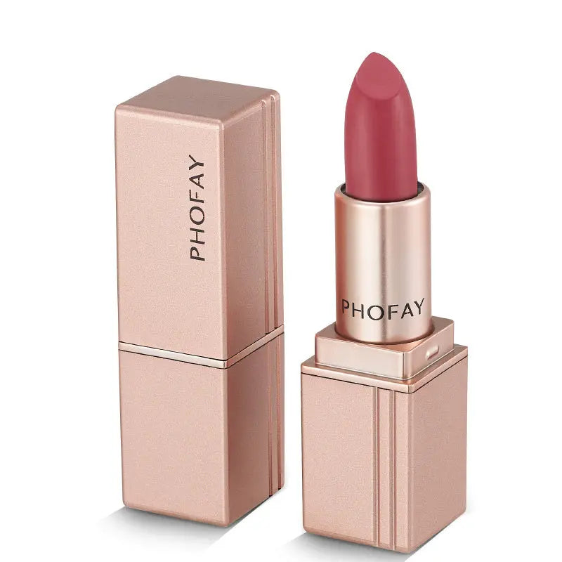 PHOFAY Matte Lipstick BlushBea_Mali