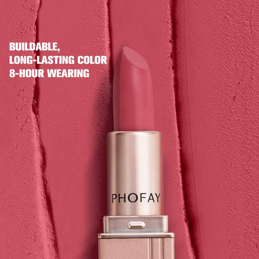 PHOFAY Matte Lipstick BlushBea_Mali