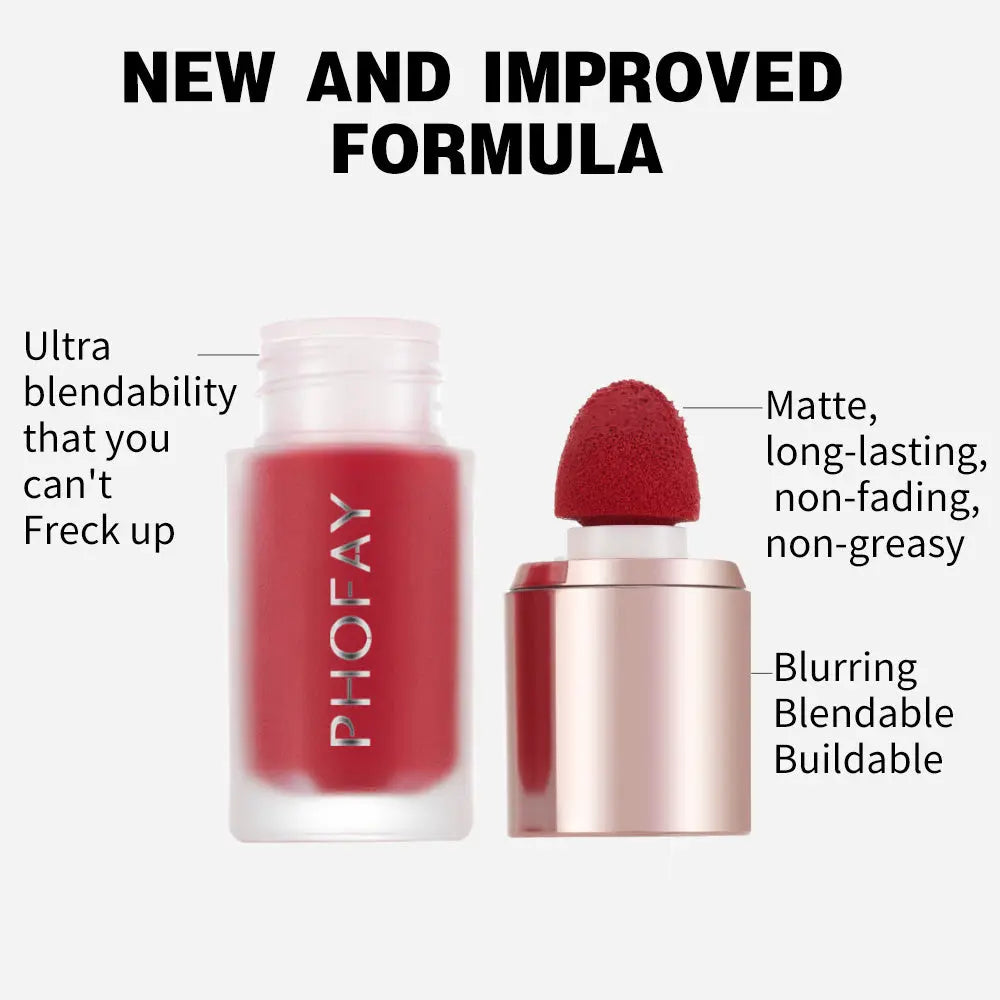 PHOFAY Mousse Liquid Blush - BlushBea-Mali