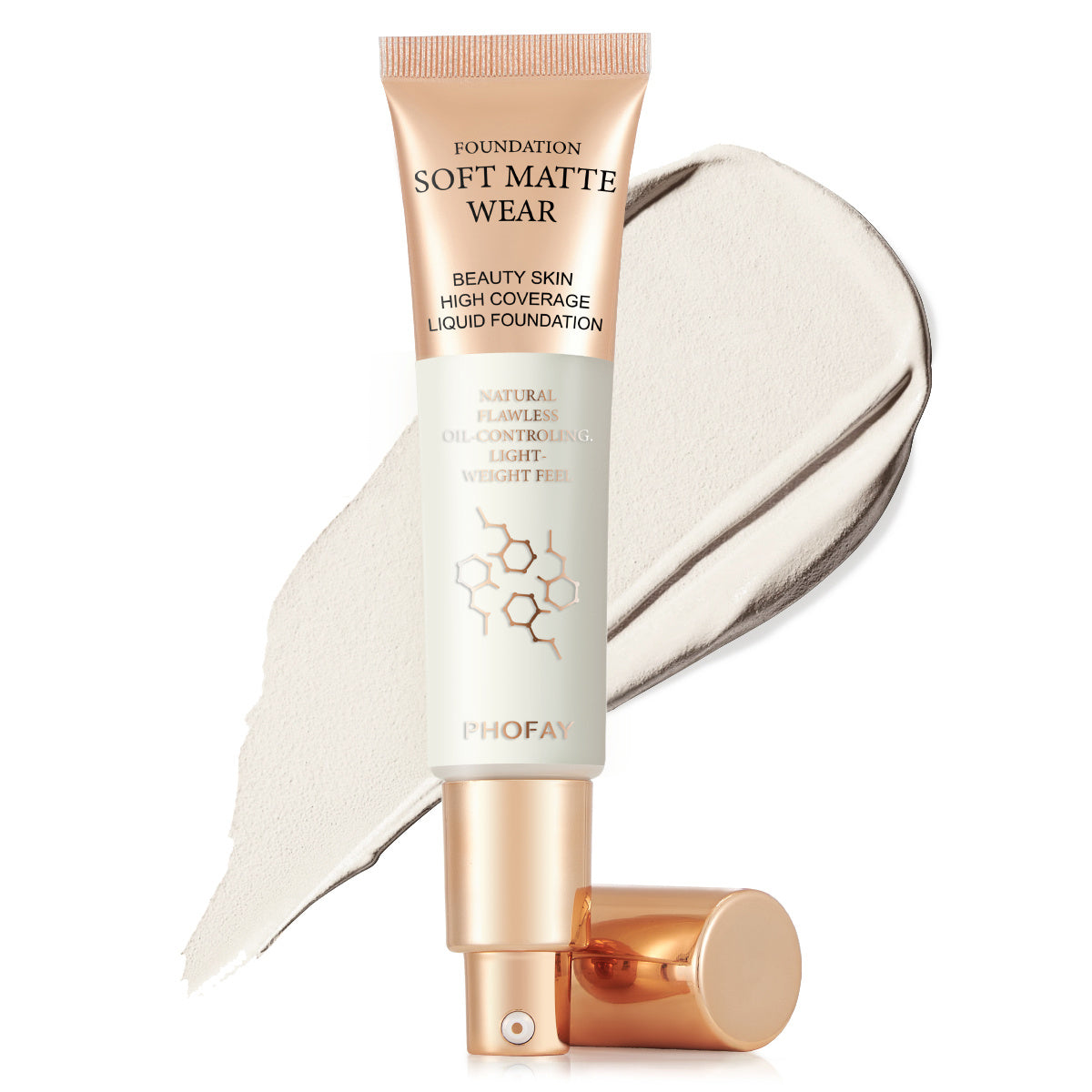 PHOFAY Full Coverage Foundation BlushBea_Mali