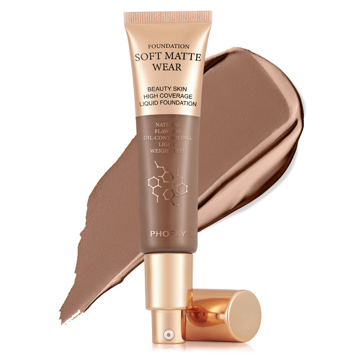 PHOFAY Full Coverage Foundation BlushBea_Mali