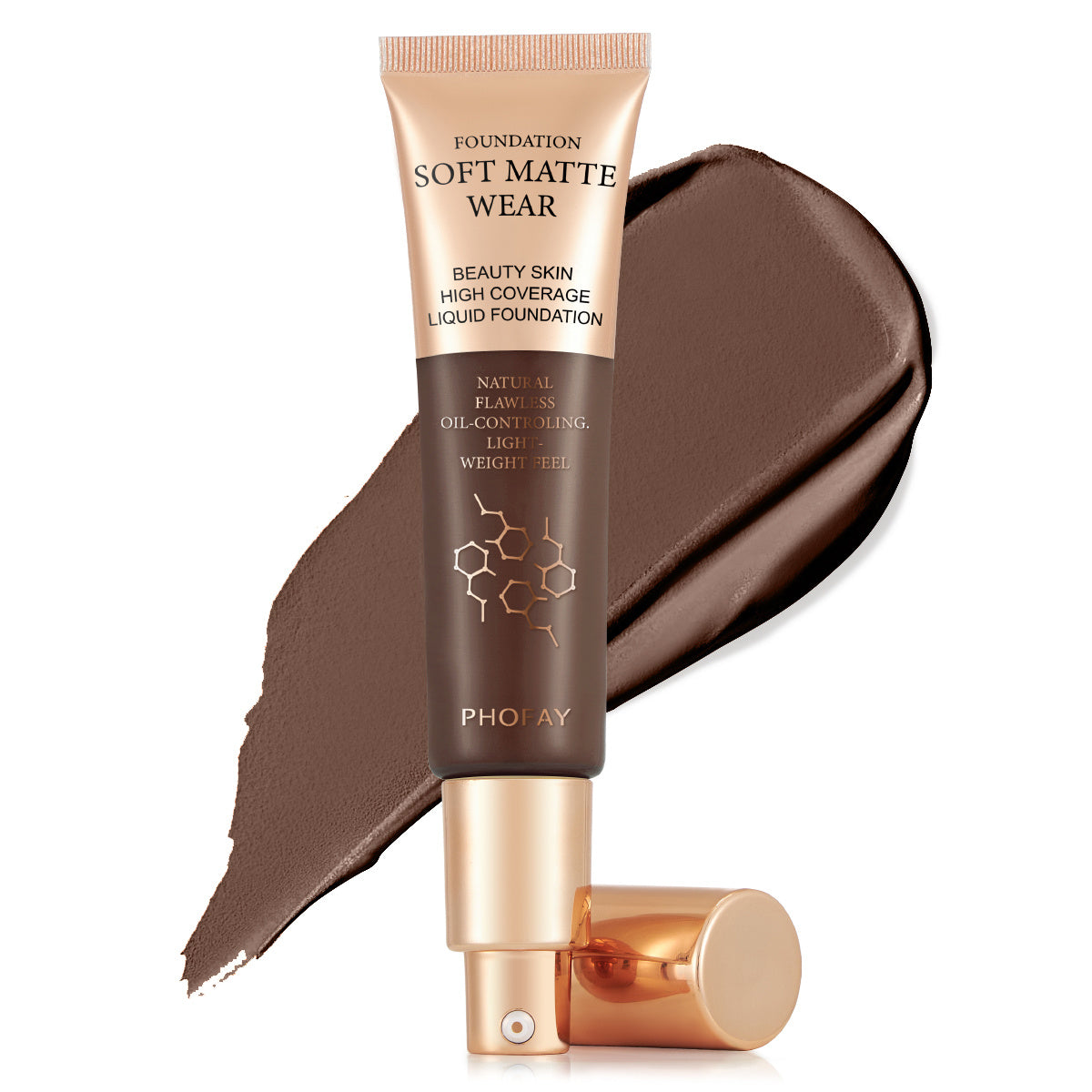 PHOFAY Full Coverage Foundation BlushBea_Mali