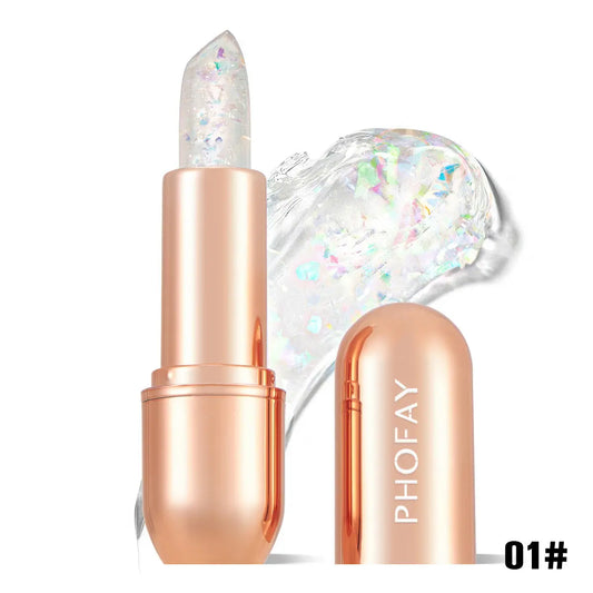 PHOFAY Moisturizing Jelly Warm Lipstick BlushBea_Mali