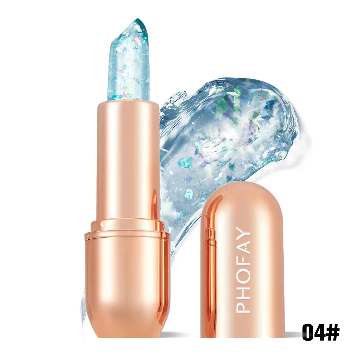 PHOFAY Moisturizing Jelly Warm Lipstick BlushBea_Mali