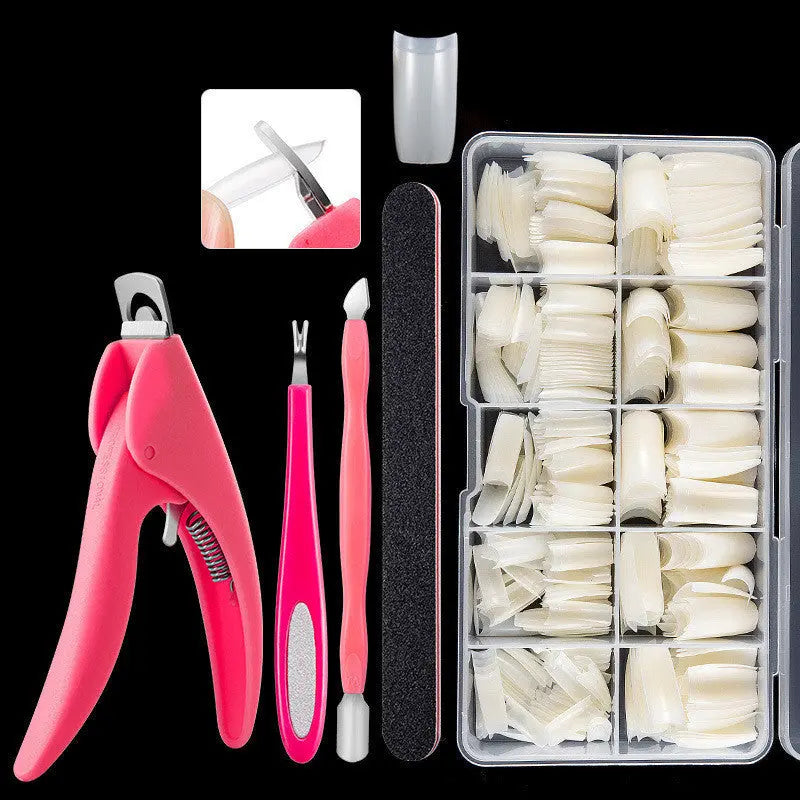 500 French nails - BlushBea-Mali