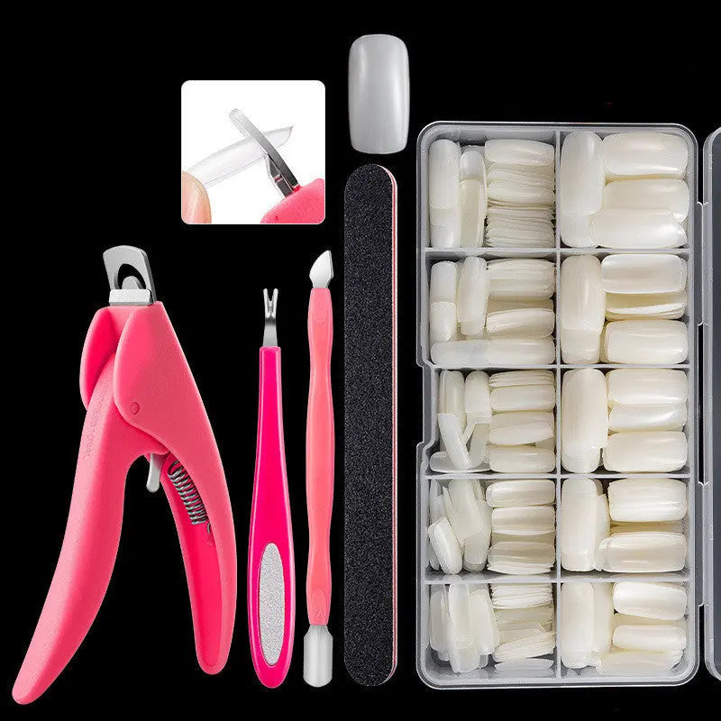 500 French nails - BlushBea-Mali