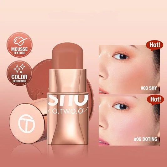 Vital Smooth Blush Cream Toning And Brightening Natural Nude Blush Stick BlushBea_Mali