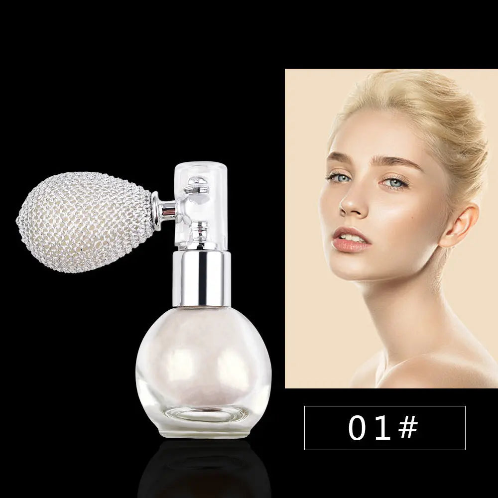 Spray Brightening Glitter Powder Body Powder Highlighter - BlushBea-Mali