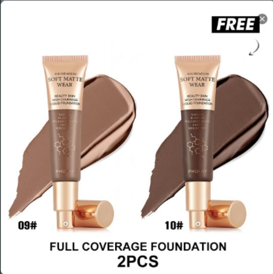 PHOFAY Full Coverage Foundation BlushBea_Mali