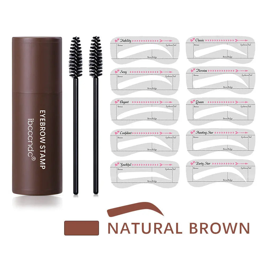 Seal Eyebrow Powder Stick Eyebrow Card Eyebrow Trimming Eyebrow Pencil Stick - BlushBea-Mali