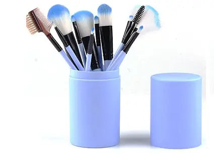 12pcs Makeup Brush Set Blush Eyeshadow Eyelash Highlighter Makeup Brush - BlushBea-Mali
