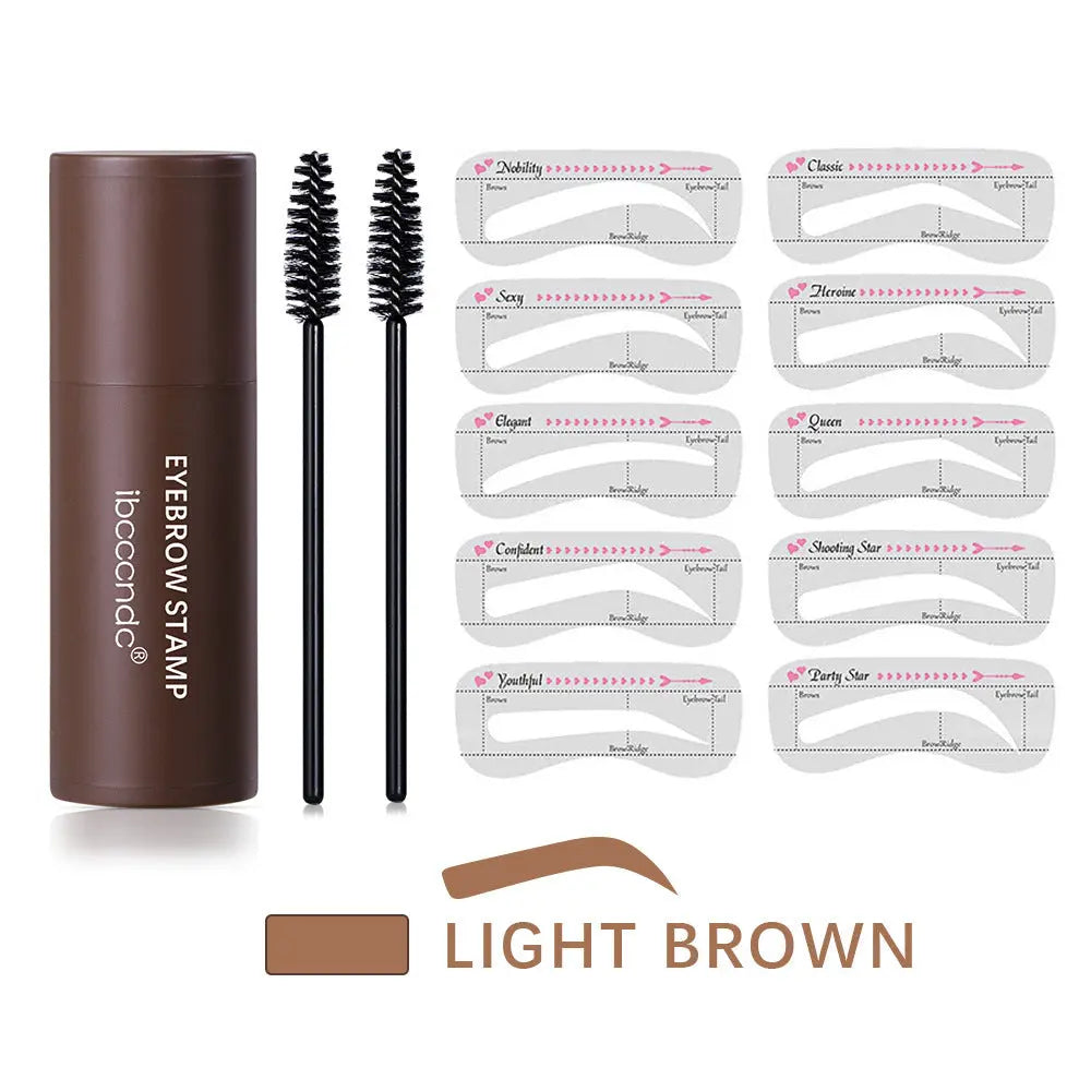 Seal Eyebrow Powder Stick Eyebrow Card Eyebrow Trimming Eyebrow Pencil Stick - BlushBea-Mali