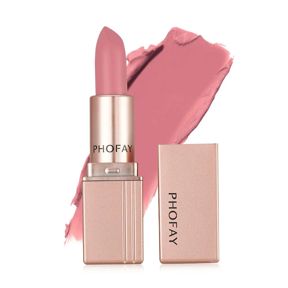 PHOFAY Matte Lipstick BlushBea_Mali