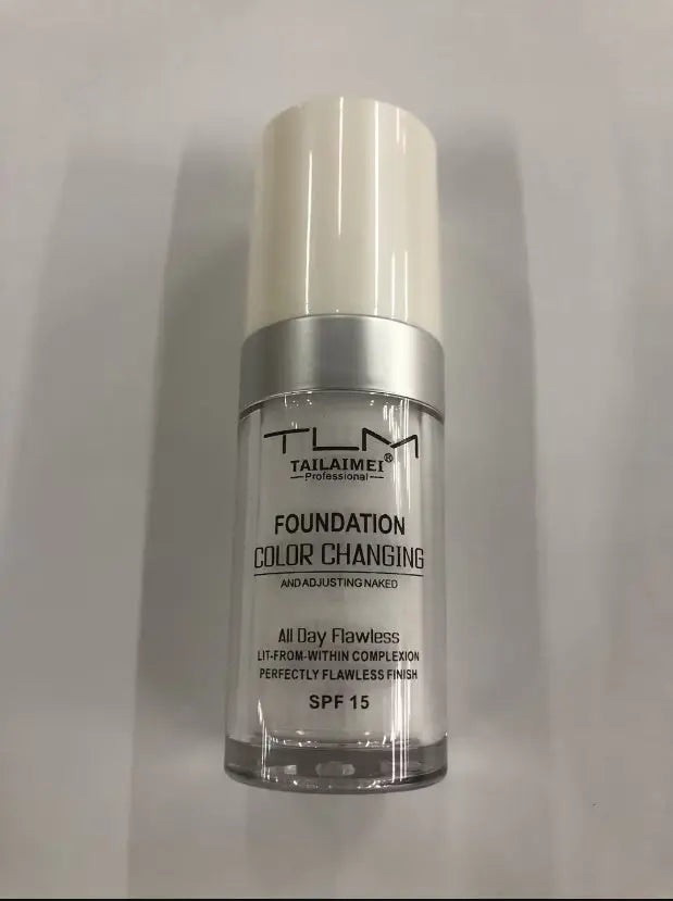 Temperature Liquid Foundation Concealer Portable Natural Color Makeup Foundation BB Concealer BlushBea_Mali
