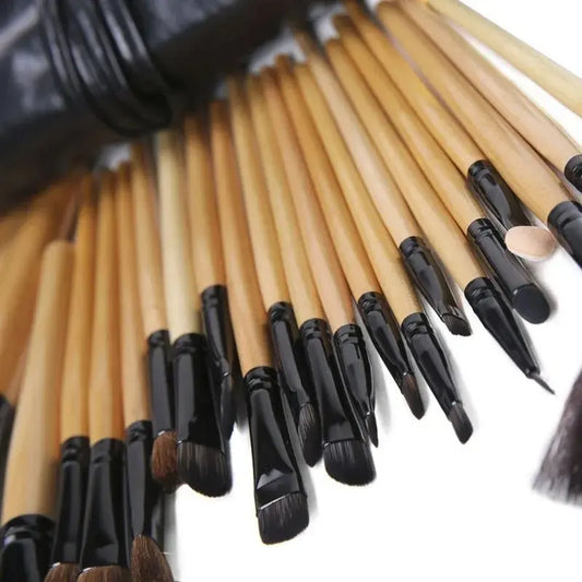 Gift Bag Of 24 Pcs Makeup Brush Sets Professional Cosmetics Brushes Eyebrow Powder Foundation Shadows Pinceaux Make Up Tools BlushBea_Mali