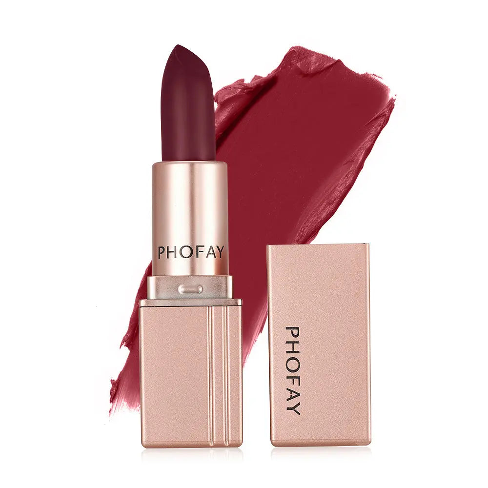 PHOFAY Matte Lipstick BlushBea_Mali