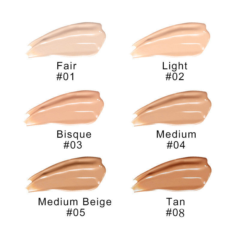 Isolate Waterproof Natural Concealer Base Makeup Matte Liquid Foundation Oil Control Foundation Cream BlushBea_Mali
