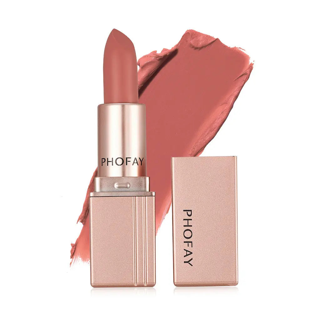 PHOFAY Matte Lipstick BlushBea_Mali