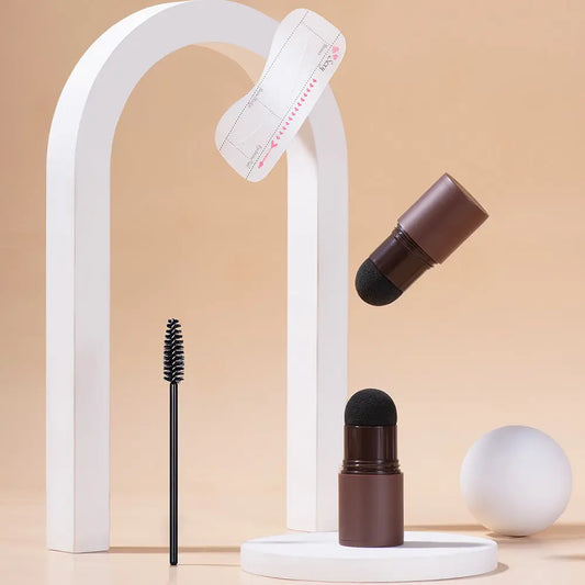Seal Eyebrow Powder Stick Eyebrow Card Eyebrow Trimming Eyebrow Pencil Stick - BlushBea-Mali