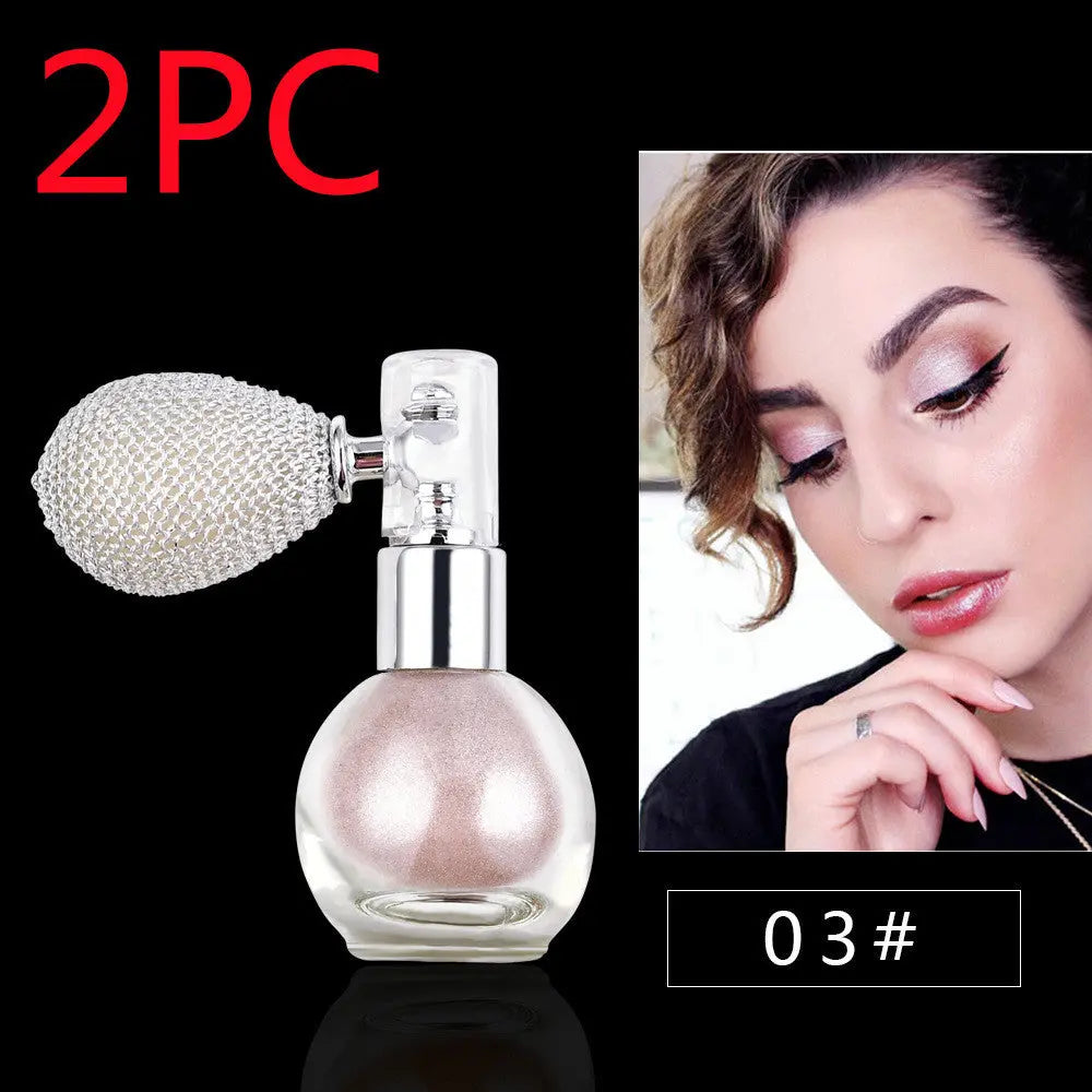 Spray Brightening Glitter Powder Body Powder Highlighter - BlushBea-Mali