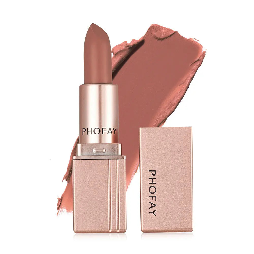 PHOFAY Matte Lipstick BlushBea_Mali