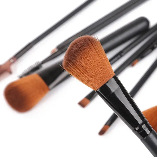 12pcs Makeup Brush Set Blush Eyeshadow Eyelash Highlighter Makeup Brush BlushBea_Mali